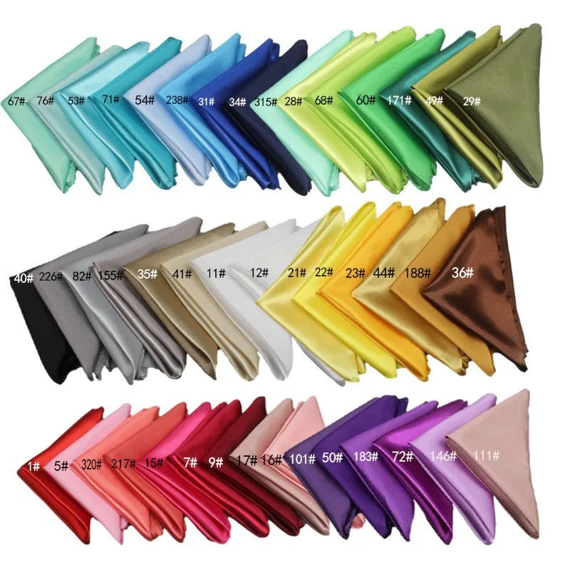 S0580 Cheap Wholesale Price Polyester Fabric Reusable Dinner Table Satin Napkin Banquet Cloth Napkins for Wedding Restaurants