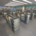 RD 18 Light Duty Shelf Lightweight Rack for Easy Installation and Customizable Supermarket Shelves