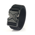 2023 New Tactical Leisure Belt Quick Dry Pure Nylon Webbing Customized Logo Fabric Belts