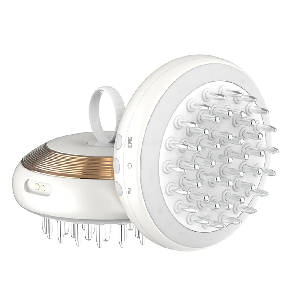 IFINE Beauty Head Massager Vibrating Scalp Anti-hair Loss Hair Brush Electric Hair Scalp Massager Comb