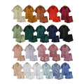 20 Colors High Quality RTS for Women's Short Sleeves Trimmed Pyjamas Summer Luxury Silk Satin Lady Pajamas Set Sleepwear