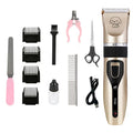 Professional Hair Clipper Trimmer Grooming Remover Pet Shaver Set with Comb for Dogs
