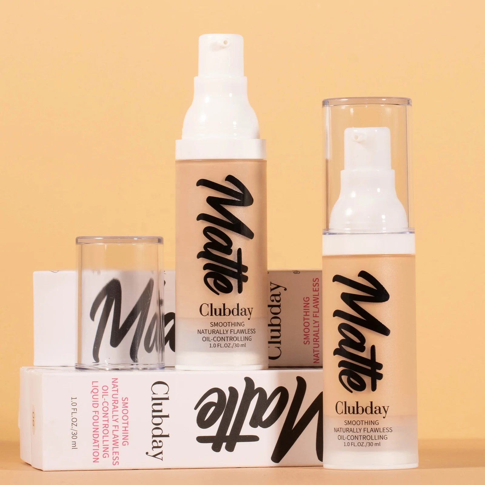 Hot Selling Matte Liquid Foundation Long Lasting Makeup Waterproof Oil Control Concealer Liquid Foundation Wholesale