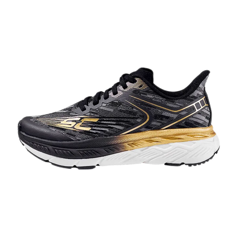 Breathable Unisex Marathon Training Running Shoes Supercritical Cushioned Polyester Upper EVA Midsole Rubber Winter Spring