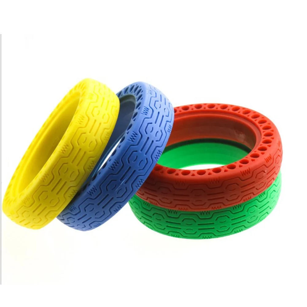 For Xiaomi Electric Scooter Solid Tire 8.5" Honeycomb Tyre M365 Pro 1S Pro2 Front Rear Replacement Color Tire 85 Inch