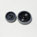 1 Piece 37x6x14mm 46x6x14mm 62x6x14mm Paper Pressing Wheel Rubber Wheel For Roland