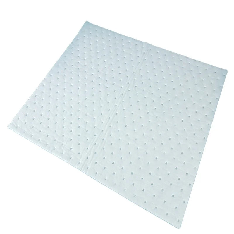 HeathRun OOA-M0400 100pp Meltblown Industrial Oil Spill Absorb Mat Fast Absorption Response Equipment Pad Environmental Oil
