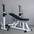 Professional Multi Functional Home Fitness Half Squat Rack Stand Adjustable Incline Decline Bench Press MegaBDM