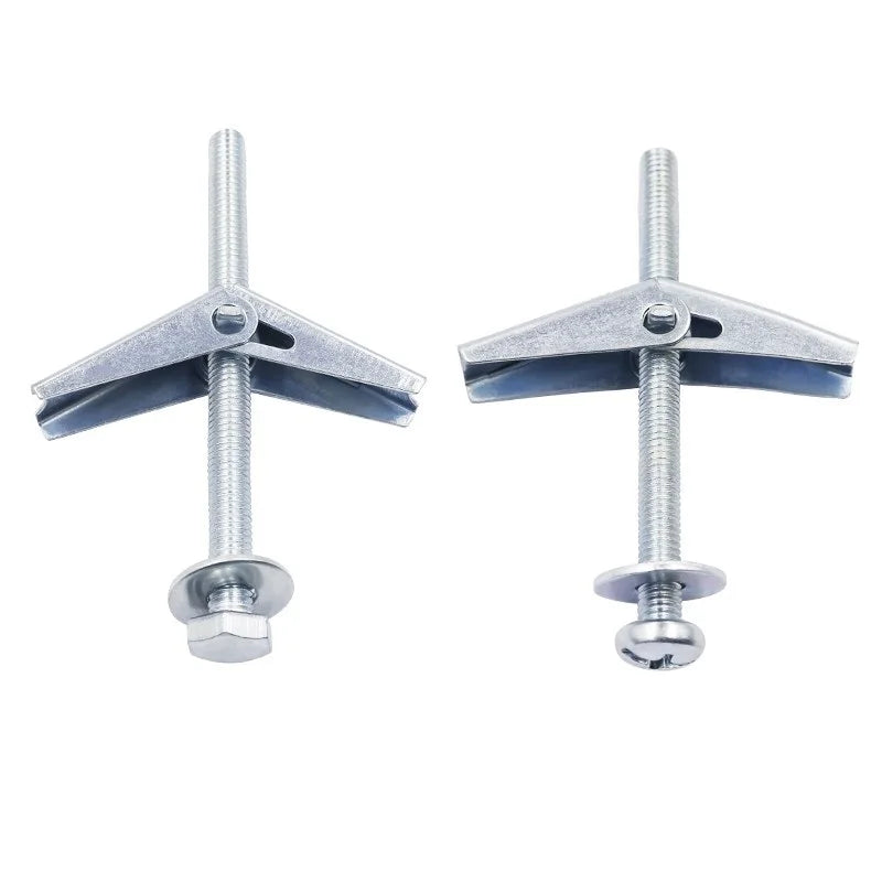 Stable Aeroplanes Plastic Bolt Tapping Screw groove Drywall with Hollow Wall Self-nylon Professional Anchor Screws Extension