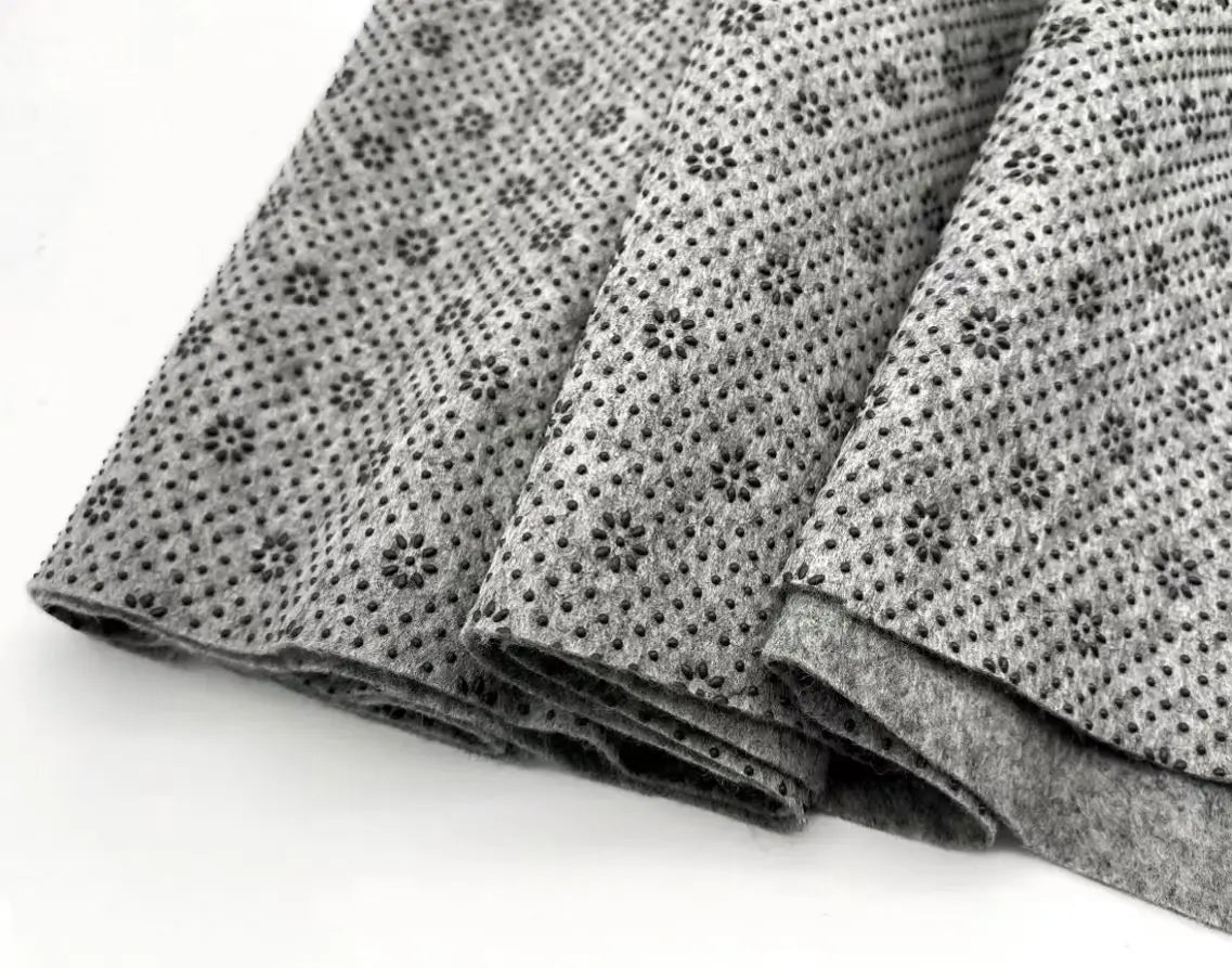 New Design Point Plastic Felt Cloth Anti-Slip Pvc Dots for Carpet Backing Felt Carpet Tufting Backing Cloth With Great Price