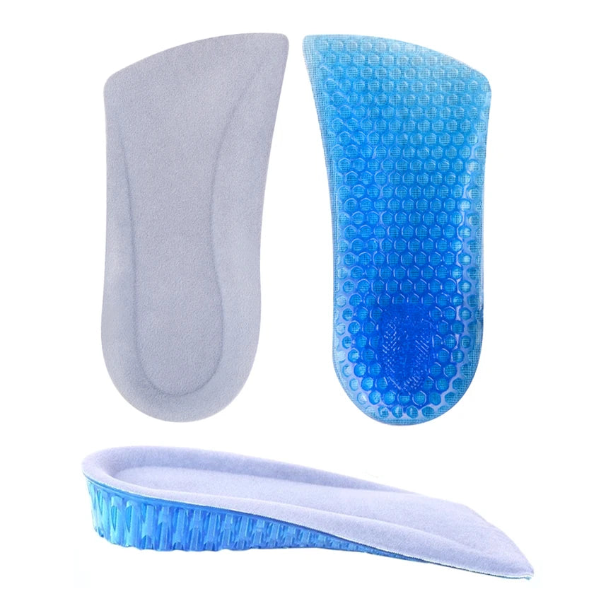 Comfortable Height Increase Silicone Insole Breathable Invisible Height Increase Insole HA00609