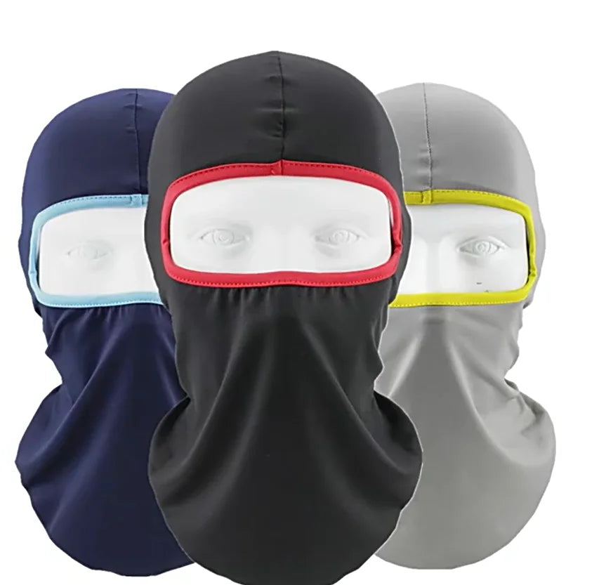 Summer Sunshade Full Face Cover Face Ski Mask Balaclava Outdoor Cycling Motorcycle Face Mask Custom Logo Printing Manufacturer