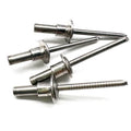 Hot Sale Factory Prices 1/8" 3/16" Colored Dome Head Open End Aluminum Blind Rivet