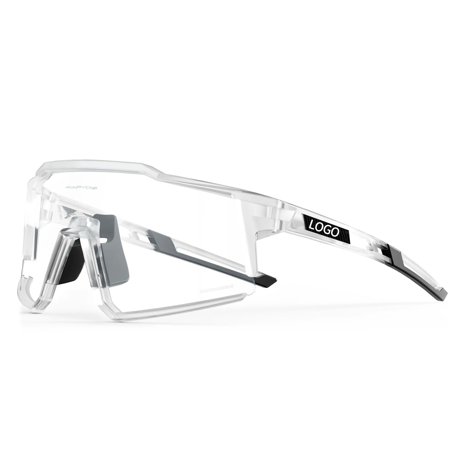 Kapvoe Photochromic Cycling Glasses for Men Women Sports Cycling Sunglasses Mountain Bicycle Glasses Road Bike Cycling Eyewear