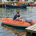 CE Certified Durable PVC Rib 330 Inflatable Fishing Boat with Outboard Motor for Lake and Outdoor Rowing