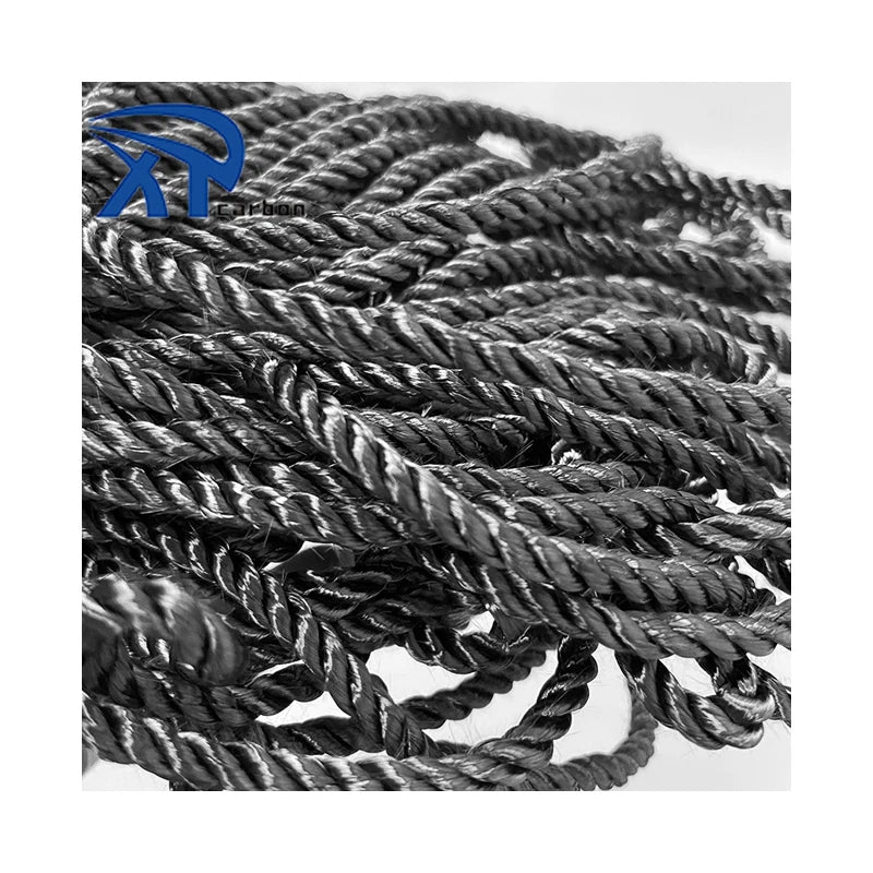 High Temperature Resistance Carbon Fiber Fabric Construction Reinforcement Rope