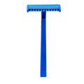 Rossendora New Disposable Blue Single Comfortable Grip Sweden Stainless Steel Blade Razors 12-15N Sharpness for