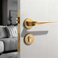Zinc Alloy Lever Door Handle Safety Unique Privacy Passage Safety Door Handle and Lock Set