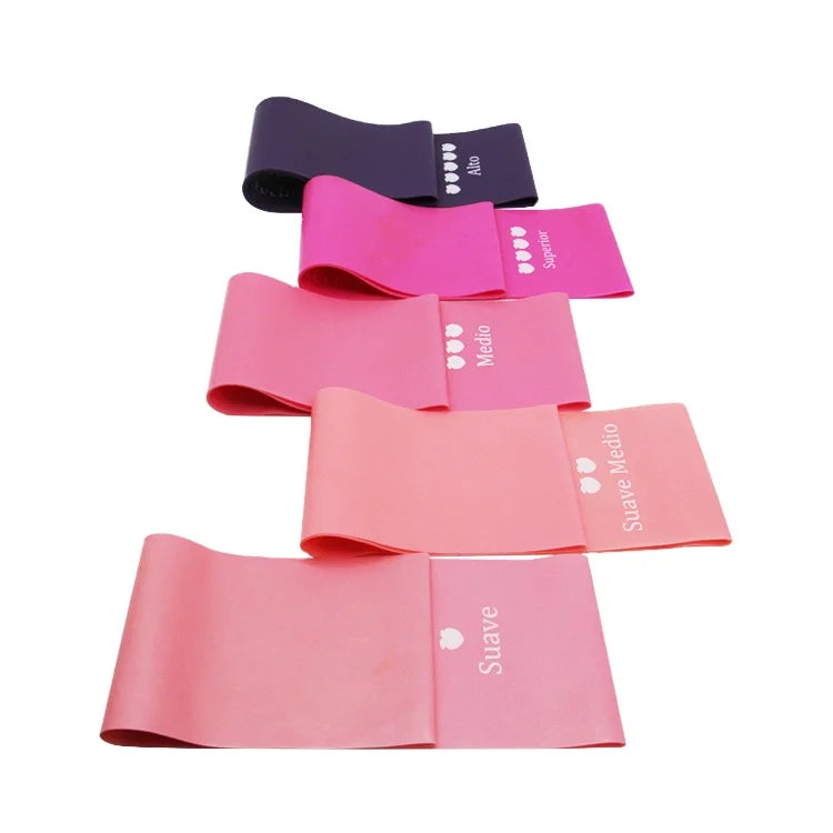 2627  AW 5 Levels Latex Gym Strength Yoga Resistance Bands Training Rubber Loops 2026