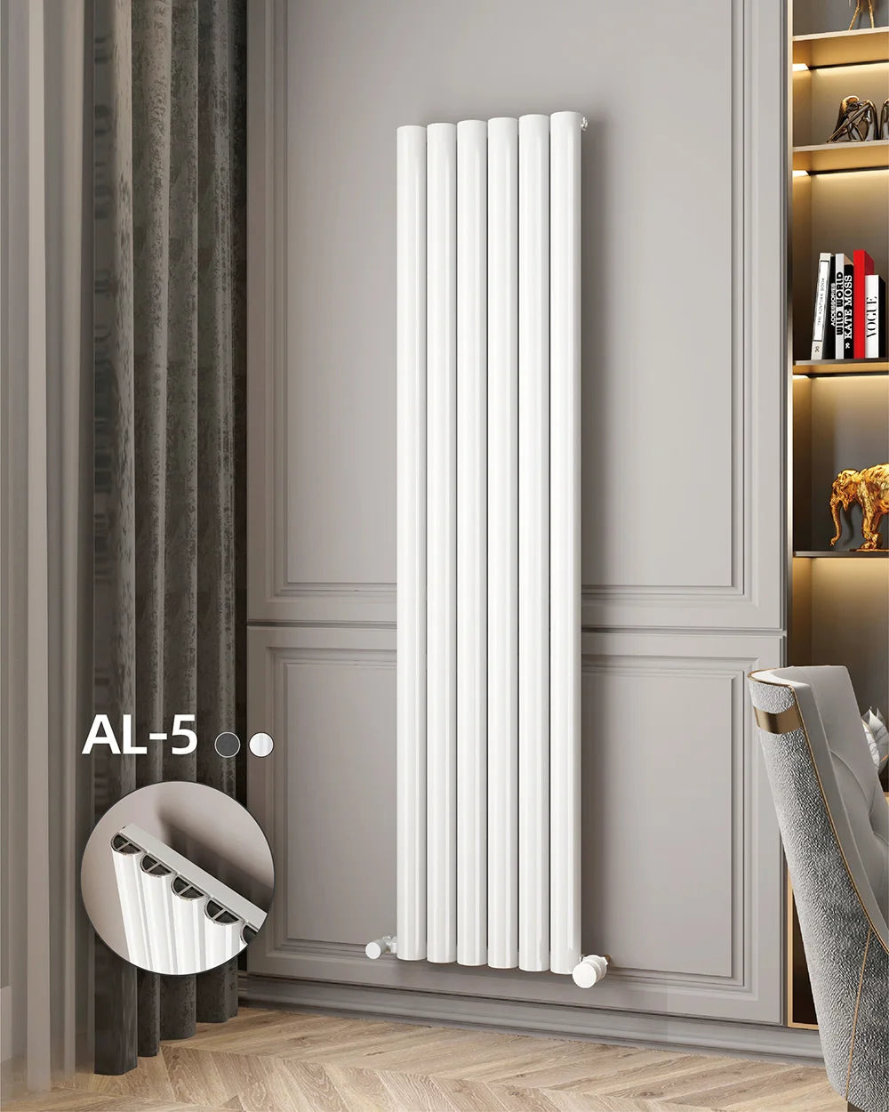 BODE Column 6 Design Vertical Radiator for Room Heating Suppliers