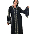 2023 Abaya Friperie Dubai Bale 1ere Choix African Clothing Abaya Femmes Robe Musulmane African Dress Linen Abaya