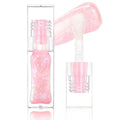 Custom Logo Plump Fruit Private Label Hot Selling Cute Girl Vegan Moisturizing Glitter Shimmer Lipgloss Bubble Gum Lip Oil