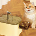 New Smart 3.5L Pet Water Fountain Automatic Circulation Filtration Eco-Friendly Solid Plastic Charge Dogs