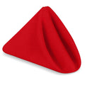 Red Foldable Cheap Cloth Napkins 40x40 CM Soft Comfortable and Luxury Serviette for Family Dinners Weddings Parties and Banquets