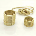 Hot Sale High Quality Bag Hanger Solid Brass Key Ring with Strong Metal Buckle Versatile Decorative Accessories