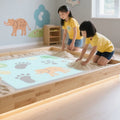 Basic Version Interactive Projection Sand Games Interactive Children Game Sand Table Sandbox.
