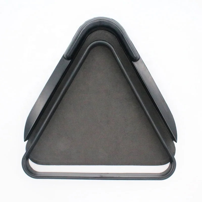 2-in-1 Black Plastic Triangle Tray for Pool and Billiard for Snooker & Billiard Games