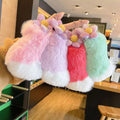 Lingna Beier Tail Key Chain Cute New Year Small Gift Bag Pendant Accessories Pendant Key Chain Wholesale Plush Keychain
