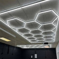 Hexagon Cellular LED Lighting Systems for Garage & Warehouse - OEM Manufacturing