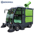 Multi Functional Driving Type Full Closed Cabin Road Floor Street Sweeper for Cold Area With Air Conditioning