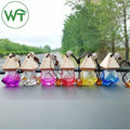 Customized Personalized Hanging Glass 5ml 6ml 10ml Car Perfume Diffuser Bottle Air Freshener Remove  rare Delicacy Bottle