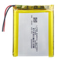 805060 3.7V 3000mAh Lithium Ion Lipo Polymer Battery With Pcb