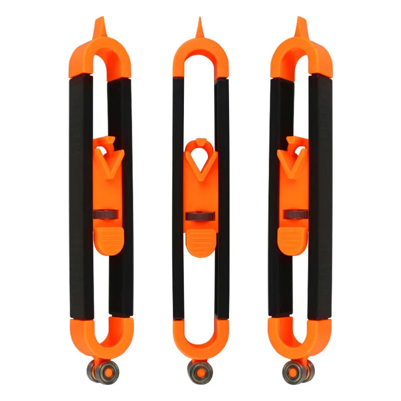 Ungauge Measuring Radius Ruler Ellipse Taker Contour Gauge Contour Woodworking Multifunctional Contour Ruler Measuring Tool