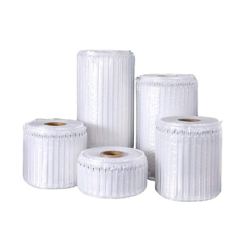 300 Meter Bubble Buffer Wrap for Protective Cushioning Material Recyclable Inflatable Air Cushion Column Roll