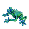 3D Printed Full-Color Frog Toy CNC Machined Animal Children's Toy for Christmas Ornaments and Easter Gifts
