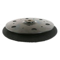 9Inch 215MM M10-1.5 Inlet Black Soft Sponge Short Hook and Loop Backing Pad Sanding Pad for Polishing Grinding