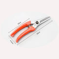 Highly Rigid Fast Rebound Save Labor Safe Locking Buckle Aluminum Plastic Industrial Grade Ratchet Pruning Shears High
