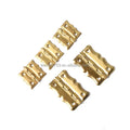 Factory Supply 37 X 24mm and 21 X 22mm Gold Metal Butt Hinge