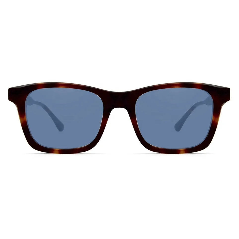 2025 Eco Friendly Bio-Acetate Rectangular Sun Glasses Men Polarized Sunglasses for Women Vintage Square Gafas De Sol Hombre Uv40