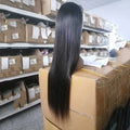 Fuxin Brazilian Virgin Human Hair Glueless for Curly/Kinky Wigs Transparent Small Black Women Wholesale Single Knot