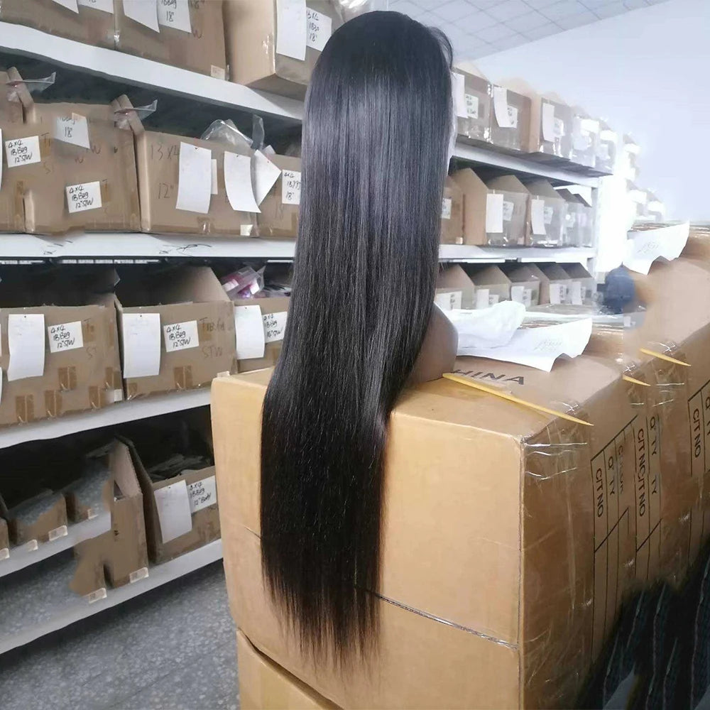 Fuxin Brazilian Virgin Human Hair Glueless for Curly/Kinky Wigs Transparent Small Black Women Wholesale Single Knot