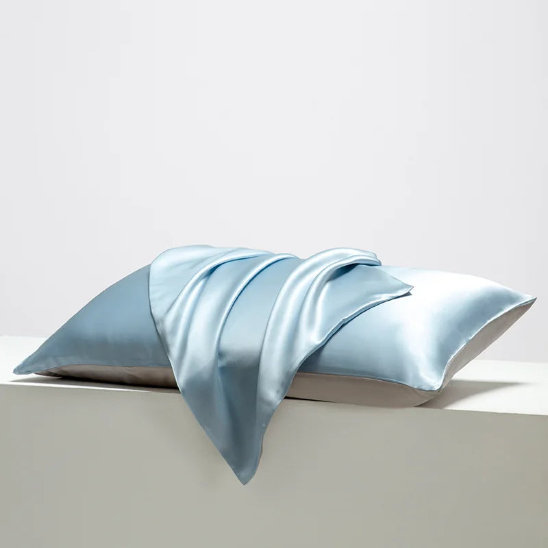 Travelling Satin Pillowcase with Envelope Gift Box for Hair and Skin
