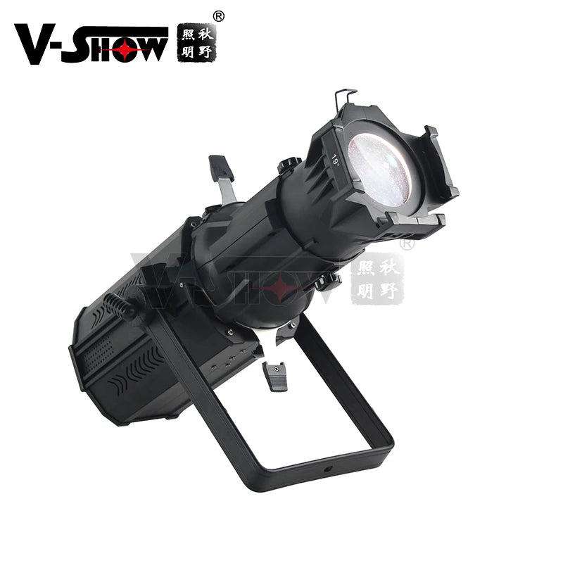 VSHOW PSP200P 200W LED Profile Spotlight 3000K DMX Led Studio Ellipsoidal Lights for Auditorium Theater Fashion Show