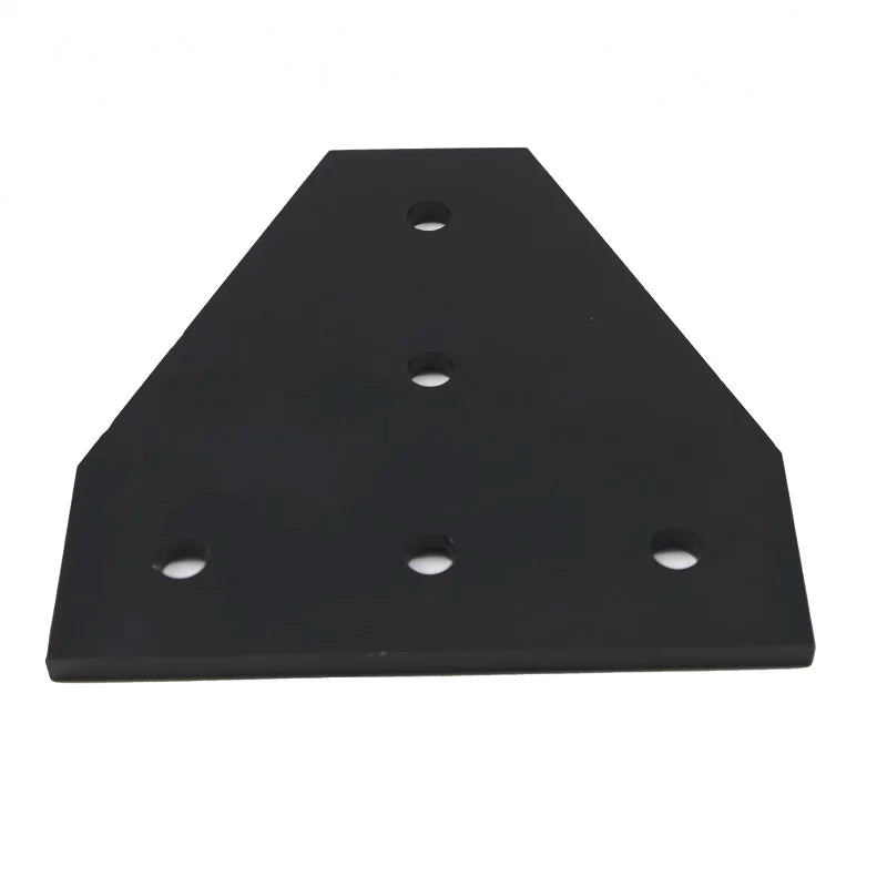 China ROHS 5 Hole Joining T Plate Joint Board Connecting Plate for  4040&4040  T Slot Aluminum Extrusion Profile#6076