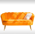 Factory Direct Modern Two Seat Velvet Sofa-Comfortable and Stylish Reclining Accent Chairs for Living Room
