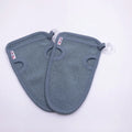2Pcs Exfoliating Gloves Shower Scrub Exfoliator Mitt Bath Loofah Body Scrubber Hammam Towel for Women Men Dead Skin Cell Remove